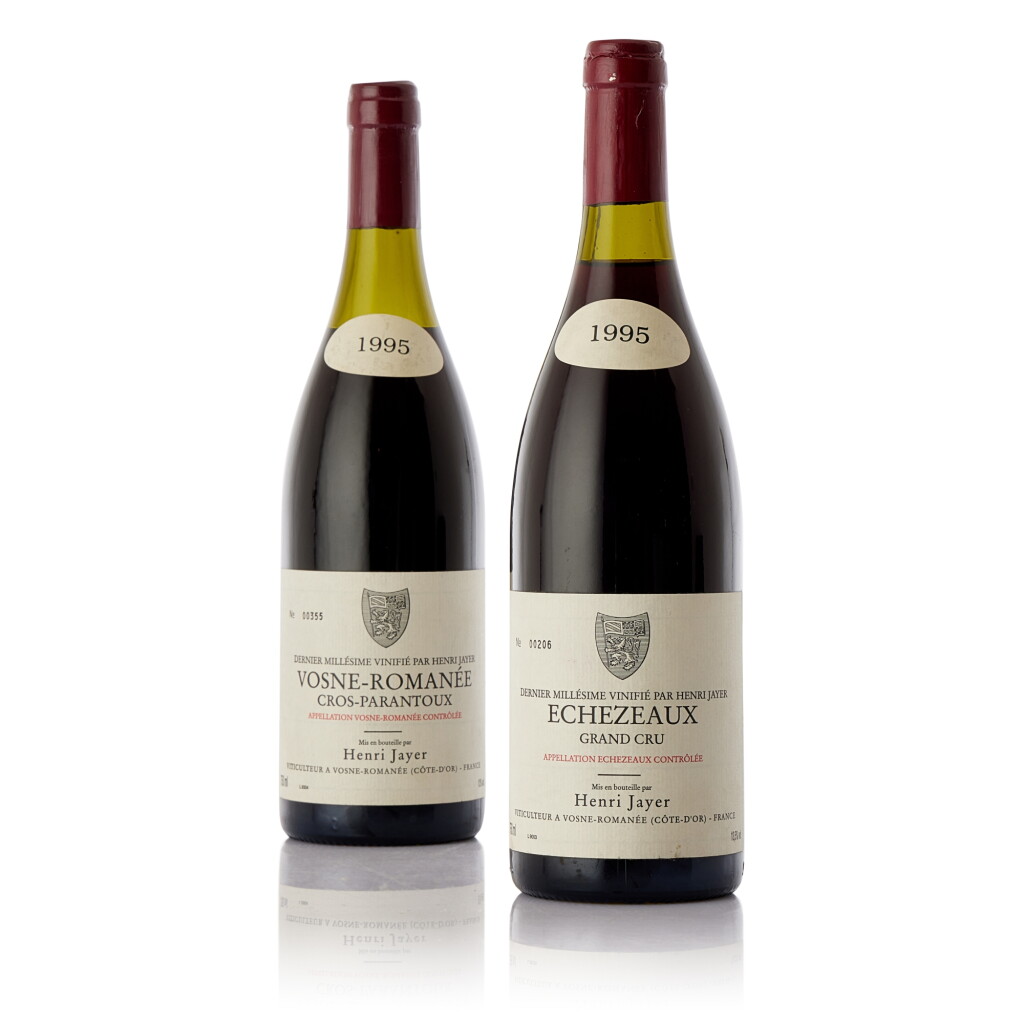 View full screen - View 1 of Lot 6405. Vosne Romanée, Cros Parantoux 1995 Henri Jayer (1 BT).