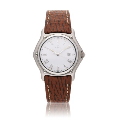 View full screen - View 1 of Lot 469. Reference 987902 '1911' | A stainless steel wristwatch with date, Circa 2000.