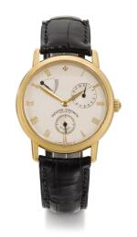 VACHERON CONSTANTIN | PATRIMONY, REFERENCE 47200/000J YELLOW GOLD WRISTWATCH WITH DATE AND POWER RESERVE INDICATION, CIRCA 2000
