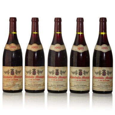 View full screen - View 1 of Lot 124. Chambolle Musigny, Les Charmes 1995 Ghislaine Barthod (9 BT).