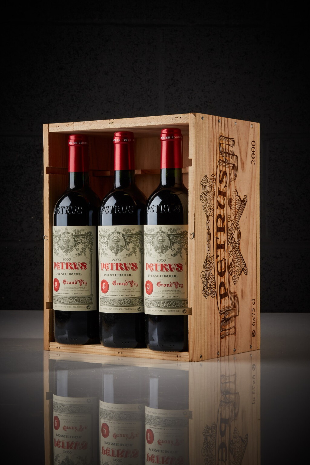 View full screen - View 1 of Lot 297. Petrus 2000 (6 BT).