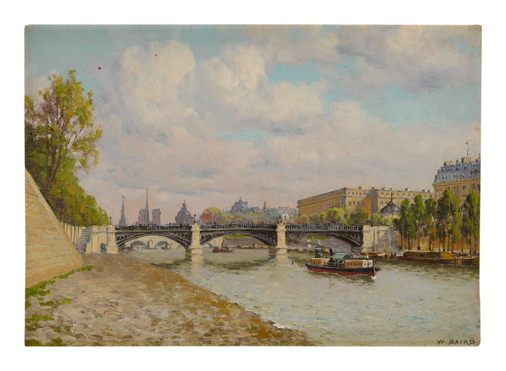 Voir en plein écran - Voir 1 du lot 87. WILLIAM BAPTISTE BAIRD | LE PONT SOLFERINO.