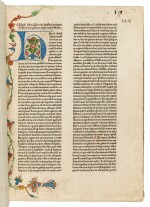 Josephus, Flavius | First edition of Josephus in Latin, handsomely illuminated