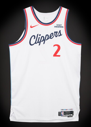 Kawhi Leonard Los Angeles Clippers 2025-2026 Game Worn Association Edition Jersey | Double-Double
