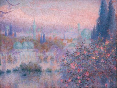 View full screen - View 1 of Lot 48. LUCIEN LÉVY-DHURMER | LES ROSES D’ISPAHAN.