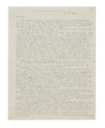 Kerouac, Jack | Typed letter signed to Ed White; "From now on every word I write counts, and the lesser the better"