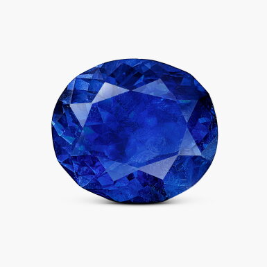 View full screen - View 1 of Lot 1224. Sapphire Ring | 3.73克拉 天然「緬甸」未經加熱藍寶石 戒指.