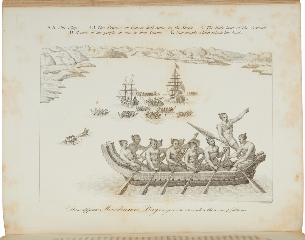 View full screen - View 1 of Lot 45. Burney, James | The most significant general history of early discoveries in the South Seas.
