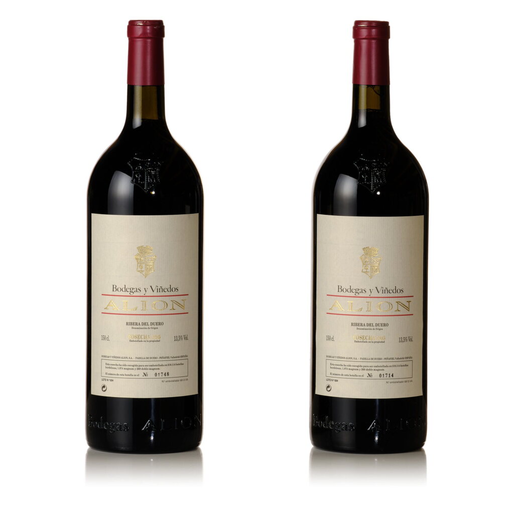 View full screen - View 1 of Lot 908. Vega Sicilia: Ribera del Duero Alion 1995 (5 MAG).