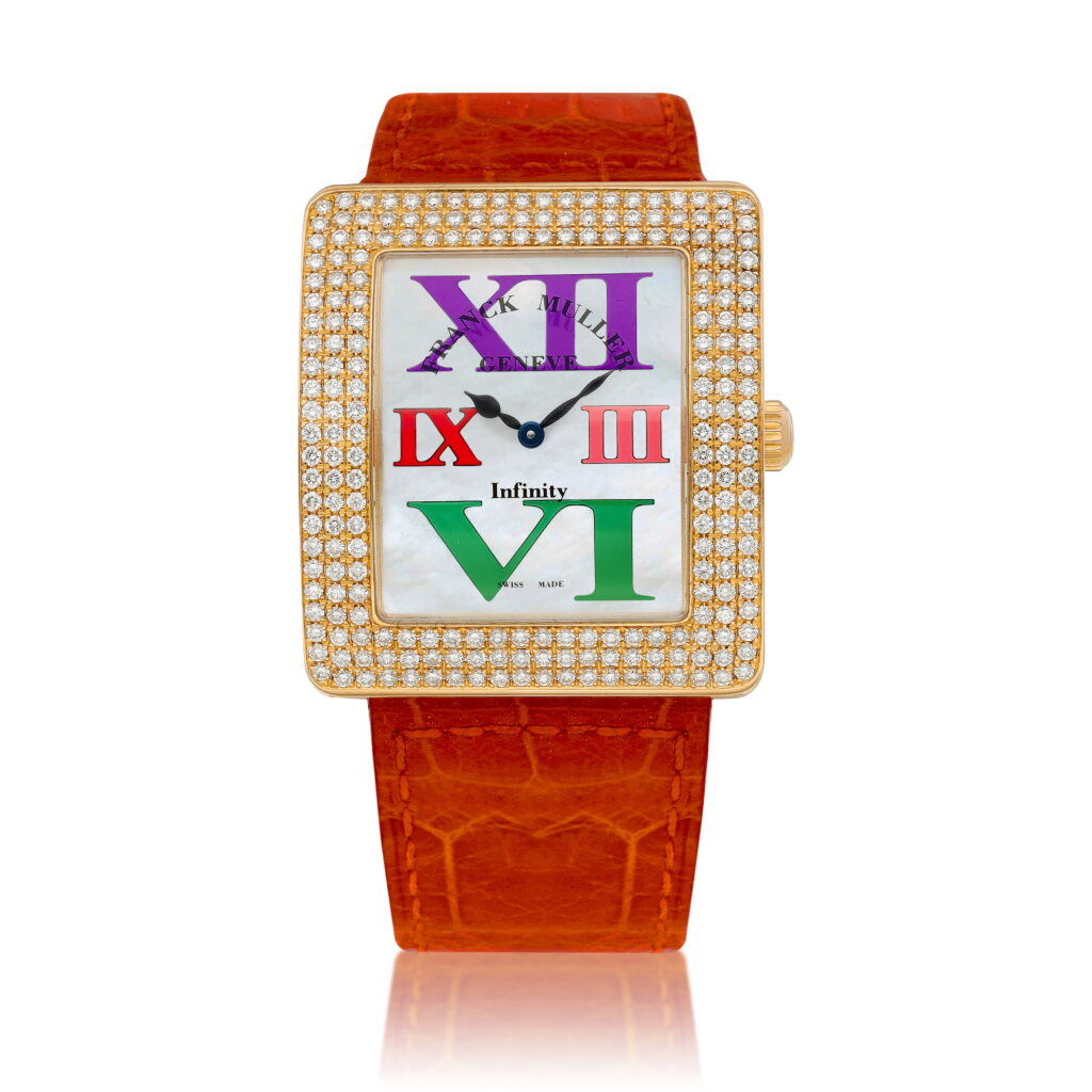 View full screen - View 1 of Lot 8632. Infinity Color Dreams, Reference 3735 QZ R COL DRM D3 | A pink gold and diamond-set wristwatch with mother-of-pearl dial, Circa 2011 | Infinity Color Dreams 型號3735 QZ R COL DRM D3 | 粉紅金鑲鑽石腕錶,備珠母貝錶盤,約2011年製.