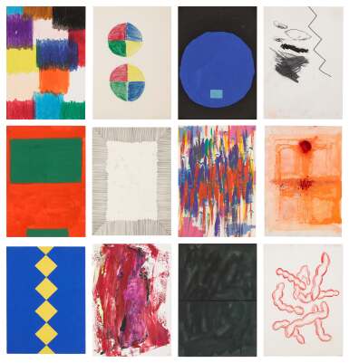 View full screen - View 1 of Lot 11. Ohne titel (Twelve Works) .