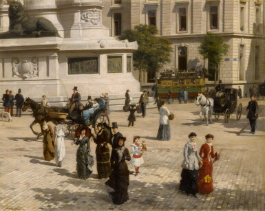 View full screen - View 1 of Lot 201. La Place de la Republique.