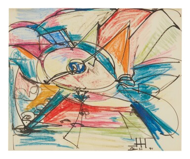 View full screen - View 1 of Lot 503. HANS HOFMANN | UNTITLED .