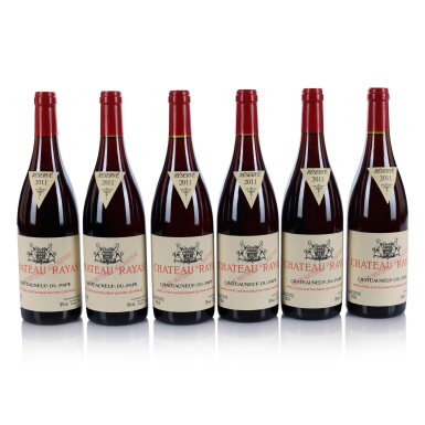 View full screen - View 1 of Lot 585. Châteauneuf du Pape, Rouge 2011 Château Rayas (12 BT).