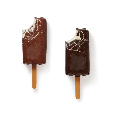 View full screen - View 1 of Lot 92. Milk Chocolate Bar & Dark Chocolate Bar.