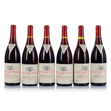 View full screen - View 1 of Lot 572. Châteauneuf du Pape, Rouge 2001 Château Rayas (12 BT).