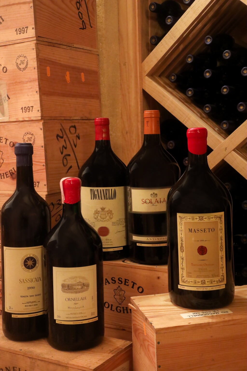 View full screen - View 1 of Lot 1347. Sassicaia 1990 (1 DM).