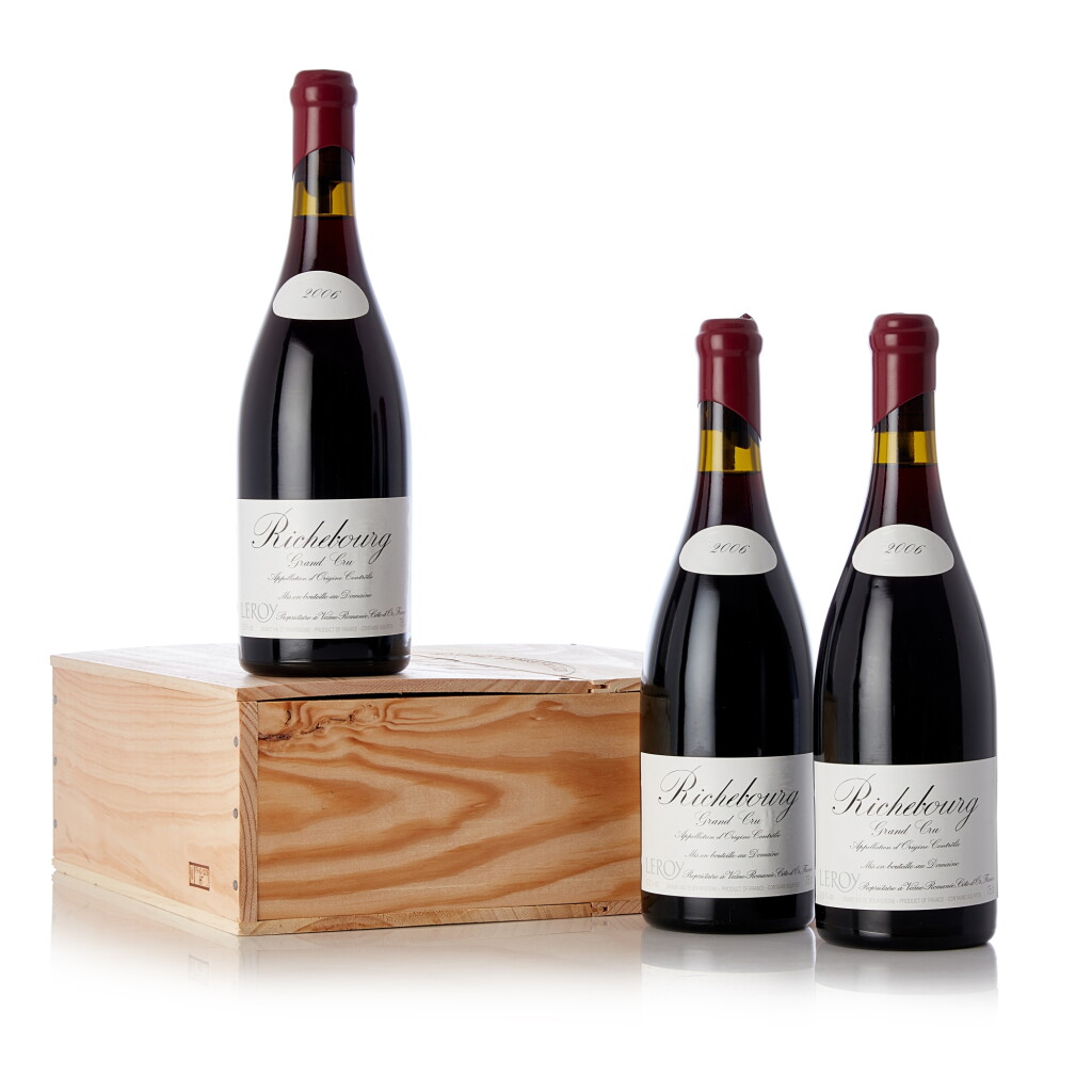View full screen - View 1 of Lot 6004. Richebourg 2006 Domaine Leroy (3 BT).