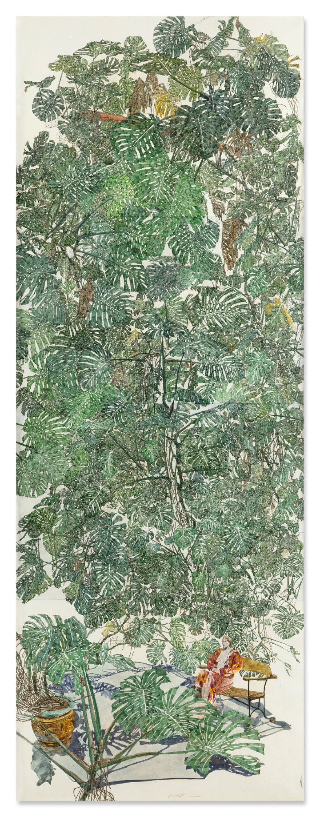 全萤幕检视 - 查看104Sans titre (Philodendrons)的1