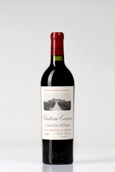 View full screen - View 1 of Lot 417. Château Canon 1947 (1 BT).
