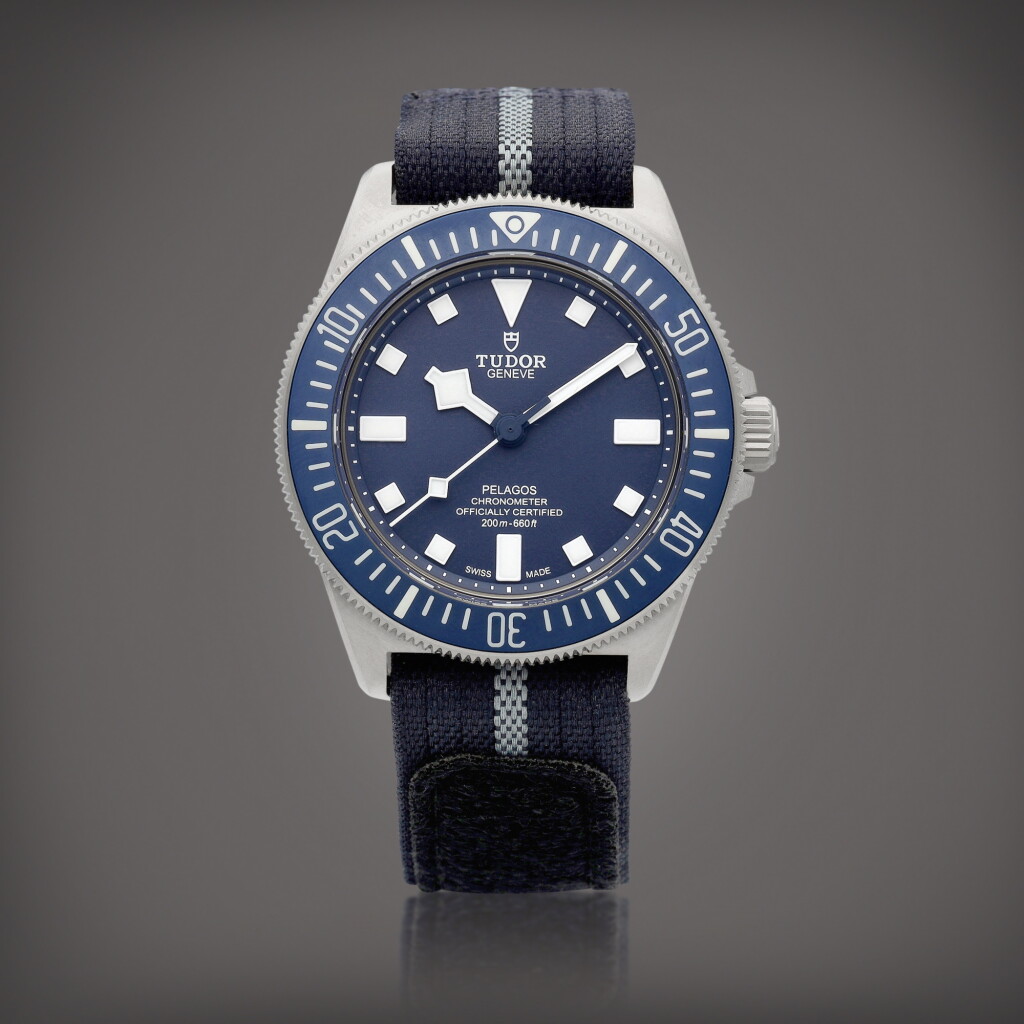 View full screen - View 1 of Lot 8884. Pelagos 'Marine Nationale', Reference 25707 | A titanium wristwatch, Circa 2022 | 帝舵 | Pelagos 'Marine Nationale' 型號25707 | 鈦金屬腕錶,約2022年製.