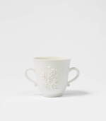 An Early Meissen White Porcelain Two-Handled Beaker, Circa 1718-20