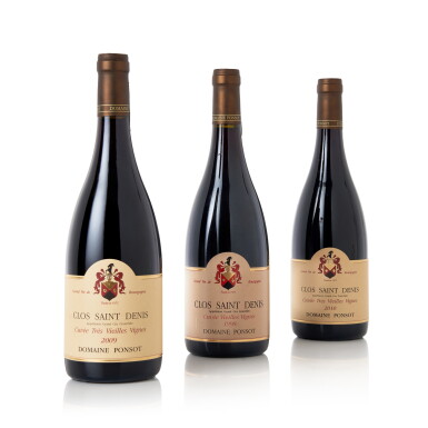 View full screen - View 1 of Lot 446. Clos St. Denis, Cuvée Très Vieilles Vignes 2009 Domaine Ponsot (1 BT).