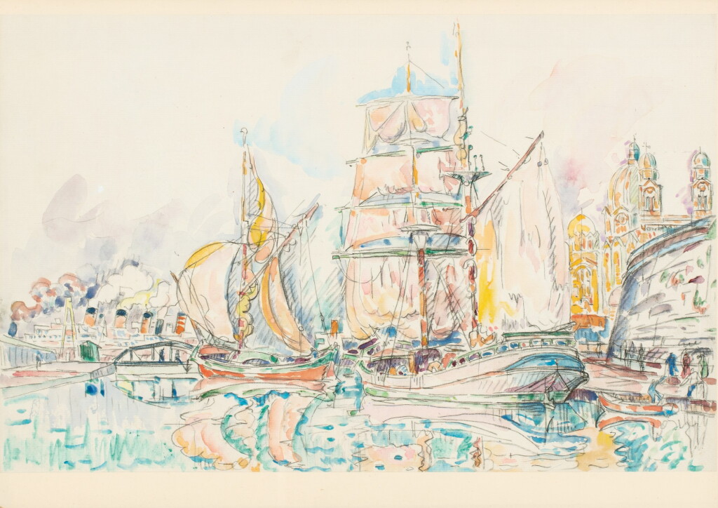 View full screen - View 1 of Lot 22. PAUL SIGNAC | SAINT-RAPHAËL .