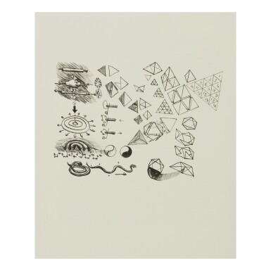 View full screen - View 1 of Lot 192. R. BUCKMINSTER FULLER | TETRASCROLL DELUXE (SEE SPARKS BF 1-26).