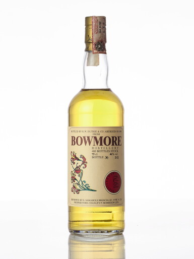 View full screen - View 1 of Lot 5508. Bowmore Samaroli Flowers 46.0 abv 1979 (1 BT75).