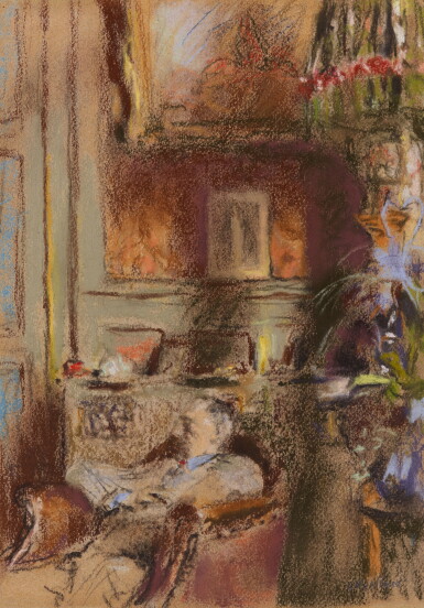 View full screen - View 1 of Lot 120. Alexandre Natanson chez lui, avenue du Bois.