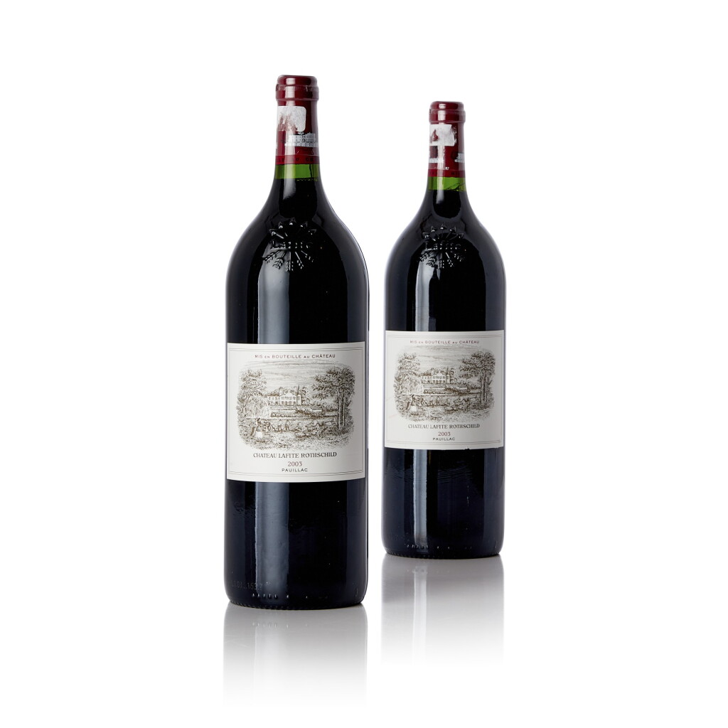View full screen - View 1 of Lot 9600. Château Lafite 2003 (4 MAG).