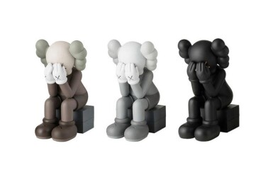 View full screen - View 1 of Lot 63. KAWS | COMPANION: PASSING THROUGH (SET OF THREE).