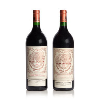 View full screen - View 1 of Lot 252. Château Pichon Longueville, Baron 1990 (2 MAG).
