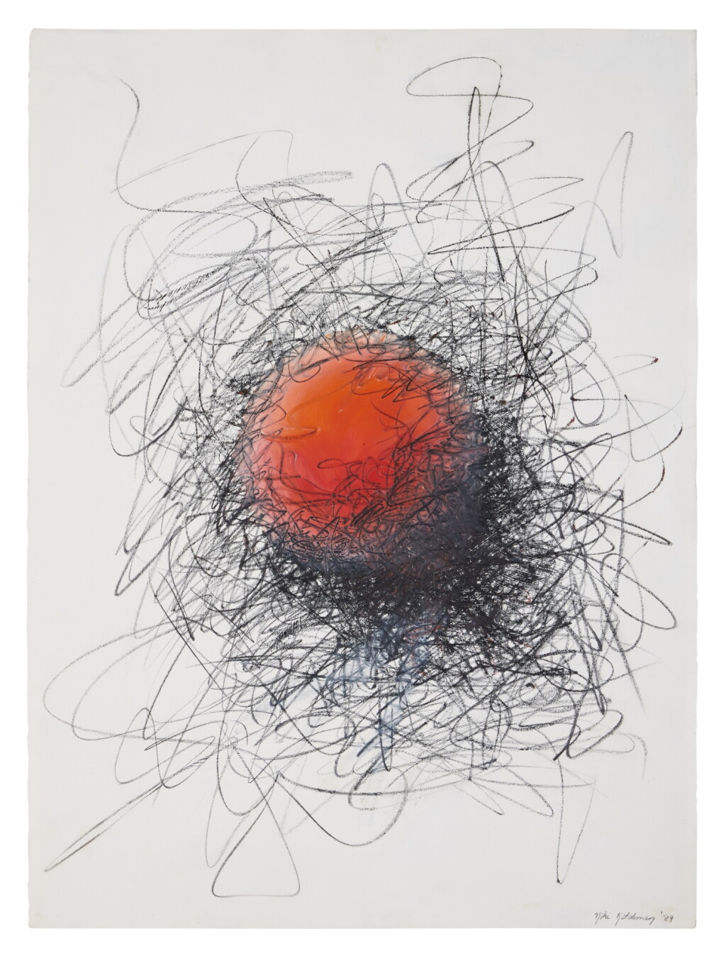 View full screen - View 1 of Lot 77. Red Sphere.