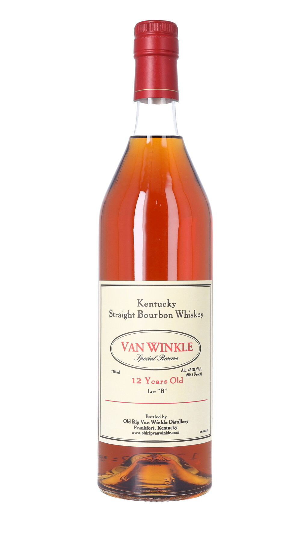 View full screen - View 1 of Lot 35. Van Winkle 12 Year Old Special Reserve Lot "B" 90.4 proof NV (1 BT75).