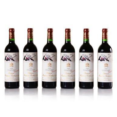 View full screen - View 1 of Lot 482. Château Mouton Rothschild 1996 (12 BT).