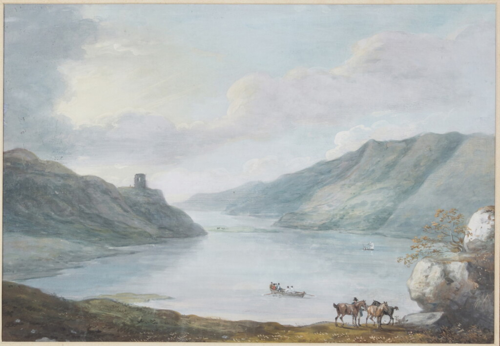 View full screen - View 1 of Lot 603. PAUL SANDBY, R.A. | Dolbadarn Castle, Llanberis, North Wales.