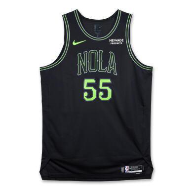 View full screen - View 1 of Lot 26. Kevon Looney New Orleans Pelicans 2025-2026 Game Issued City Edition Jersey.