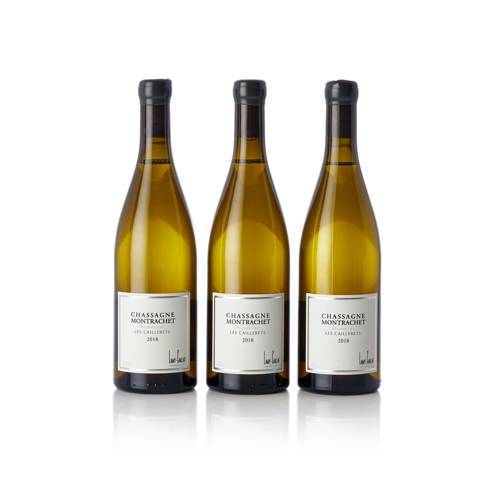 View full screen - View 1 of Lot 6100. Chassagne Montrachet, Les Caillerets 2018 Lamy-Caillat (6 BT).