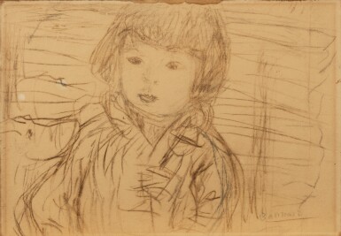 View full screen - View 1 of Lot 163. Isabelle Lecomte du Nouy enfant.