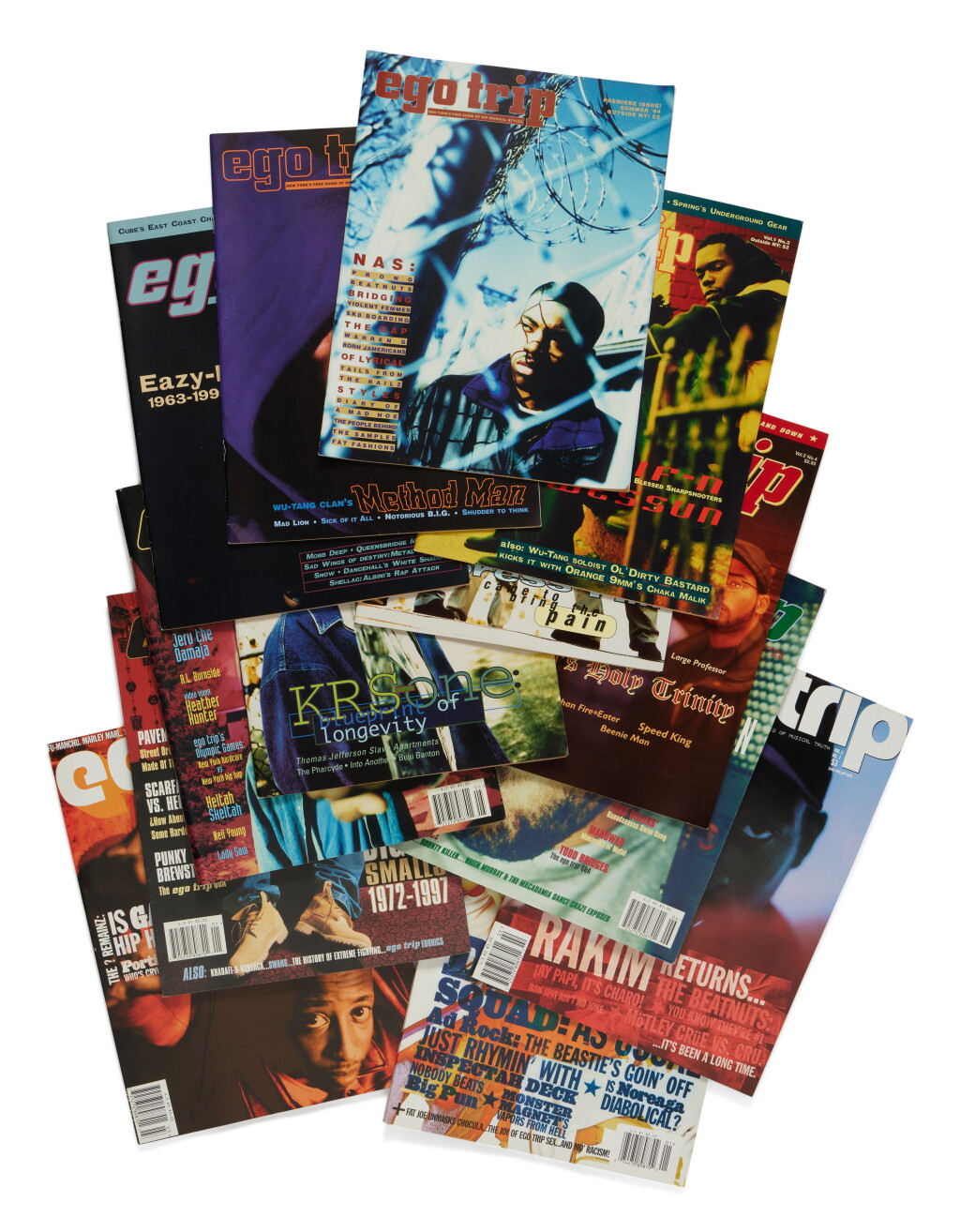 View full screen - View 1 of Lot 118. A complete run of ego trip magazine.