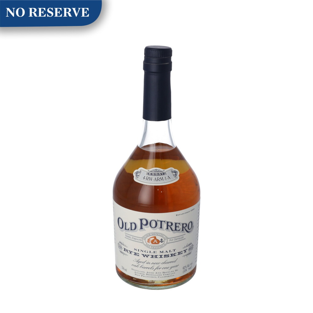 View full screen - View 1 of Lot 216. Old Potrero Rye 124 proof 1994 (1 BT75).