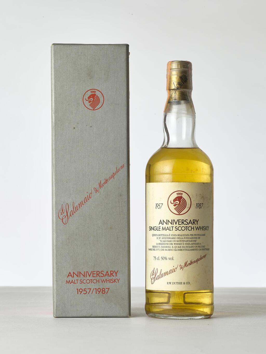 View full screen - View 1 of Lot 2051. Glen Garioch Samaroli 12 Year Old Il Salumaio di Montenapoleone 30th Anniversary 50.0 abv 1975 (1 BT).