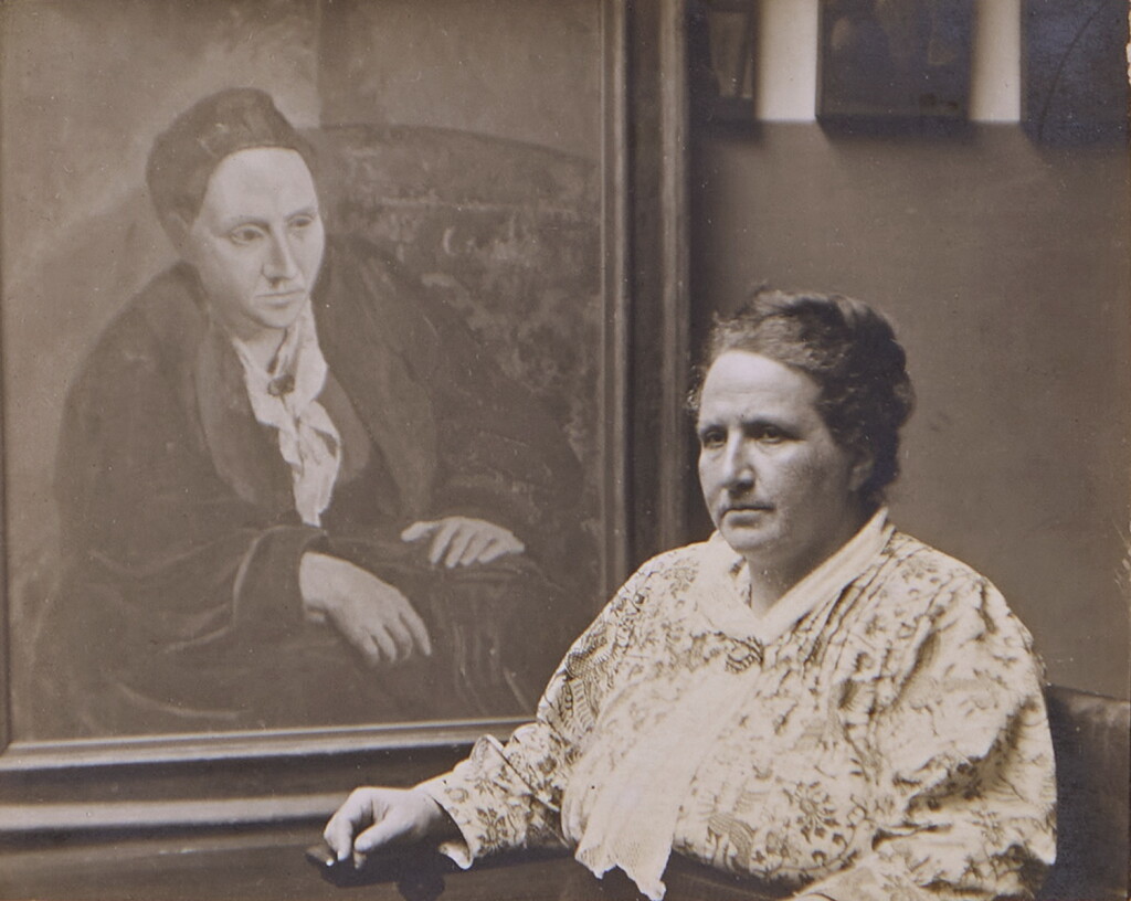 View full screen - View 1 of Lot 31. Gertrude Stein and Picasso's Portrait.