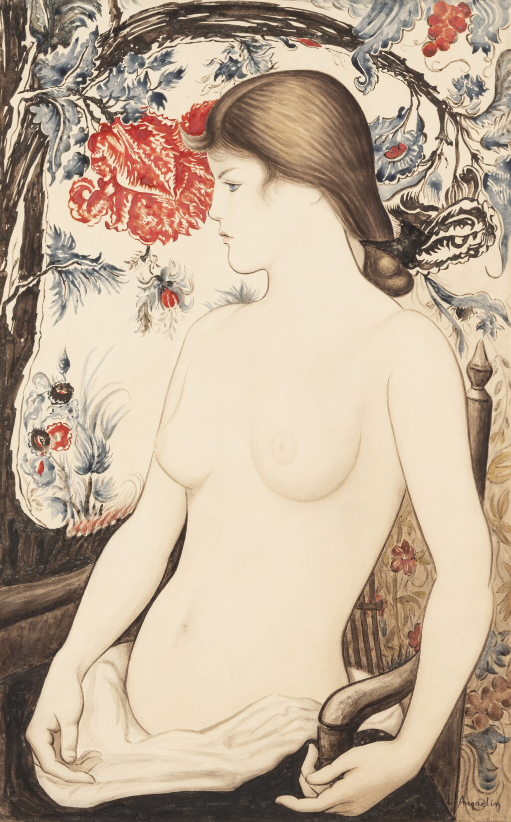 View full screen - View 1 of Lot 500. Torse de Jeune fille, Juliette Vary.