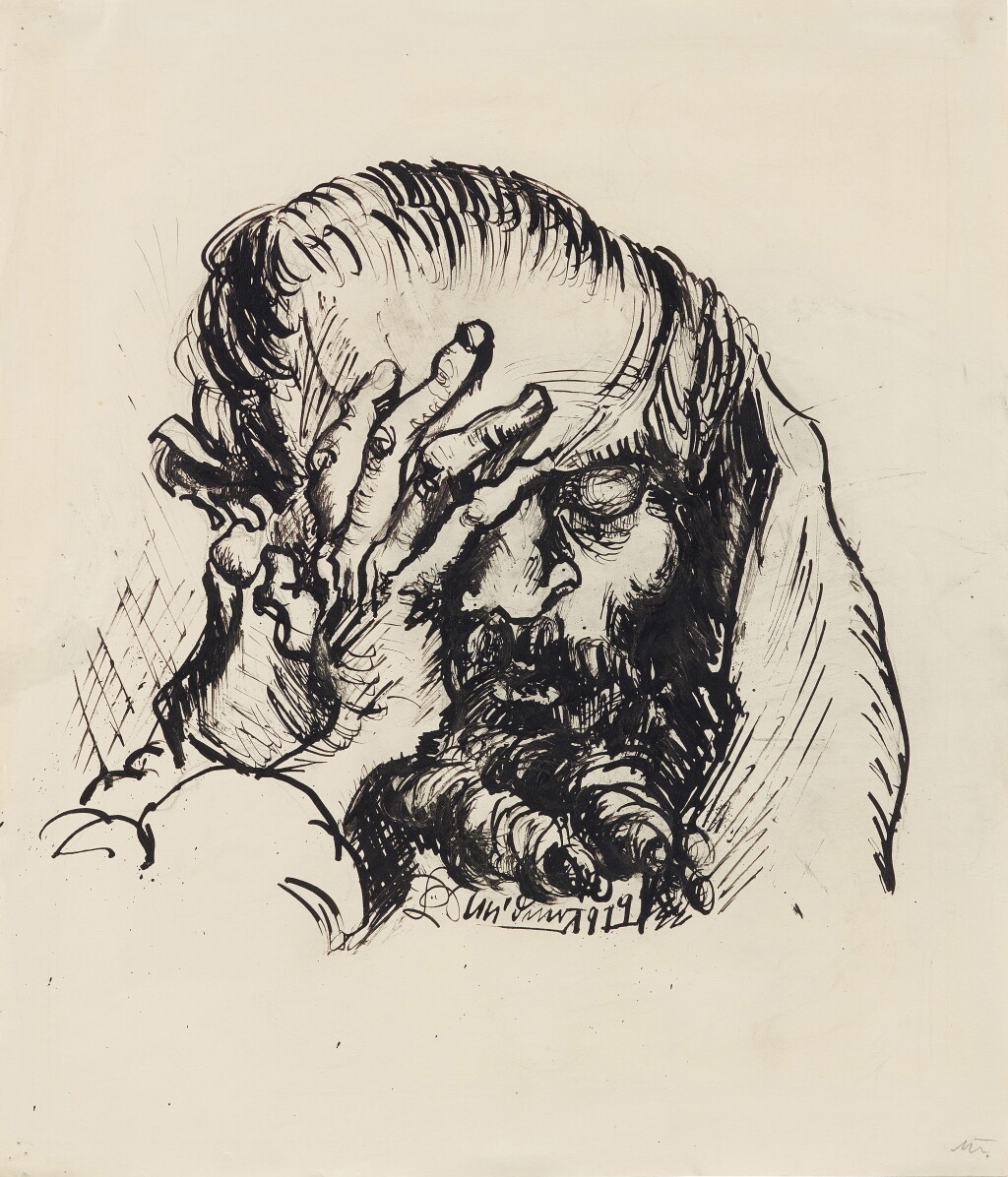 View full screen - View 1 of Lot 203. Porträt eines bärtigen Mannes (Portrait of a Bearded Man).