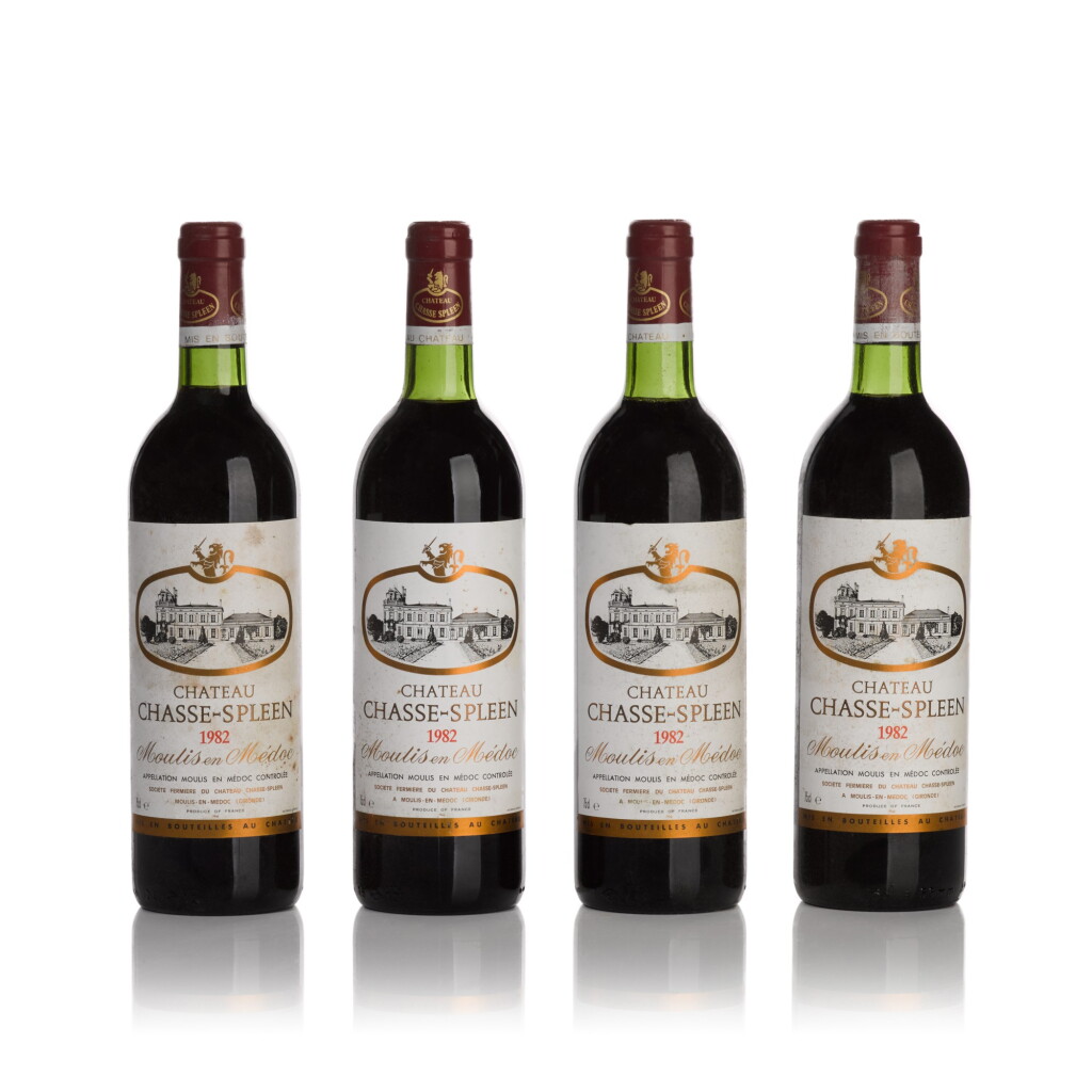 View full screen - View 1 of Lot 139. Château Chasse Spleen 1982 (11 BT).