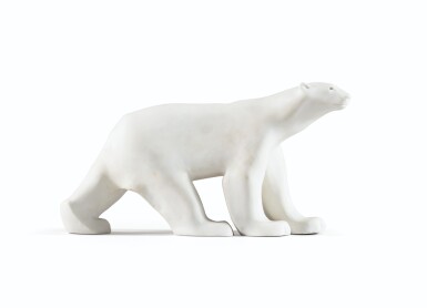 View full screen - View 1 of Lot 52. FRANÇOIS POMPON | OURS BLANC, DESIGNED BETWEEN 1921-1924, EXECUTED CIRCA 1924-1939.