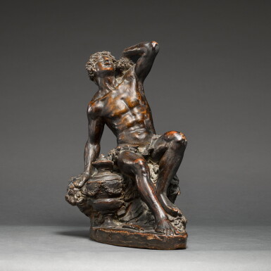 View full screen - View 1 of Lot 88. Young Man with garlands and an urn .